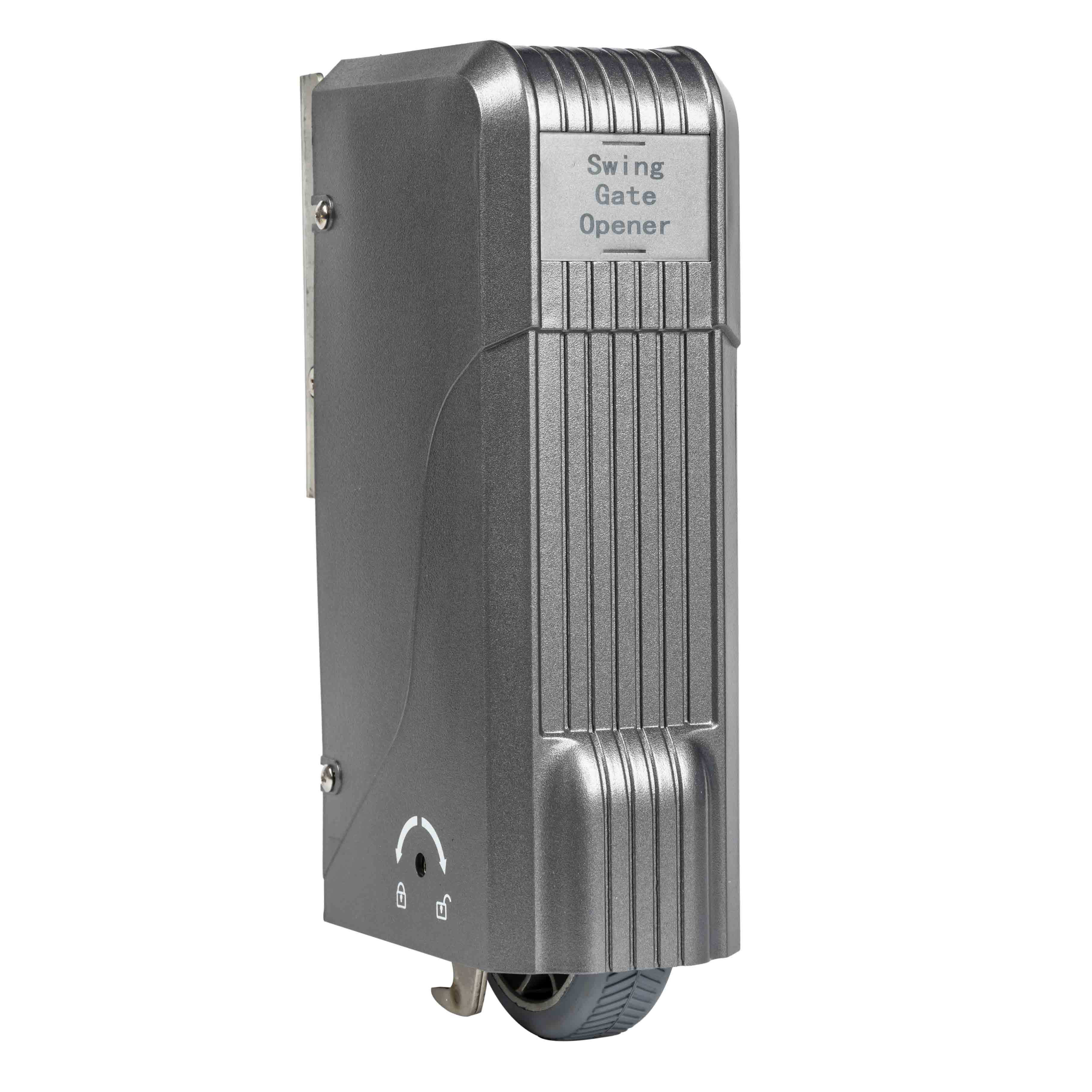 Motor da porta de balanço com tecnologia de redução de ruído para operação silenciosa