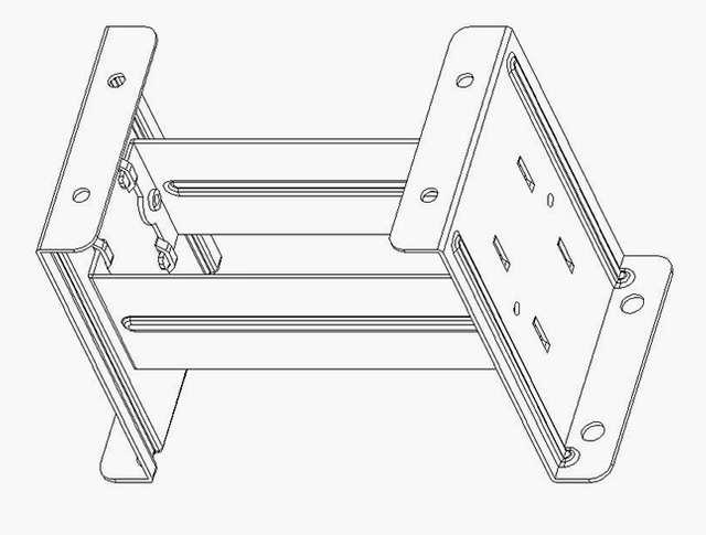 Design de abridor de portão de giro pesado