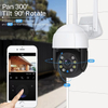 Omker Advanced WiFi Security Camera com monitor de campo traseiro Solução de monitoramento doméstico de alta tecnologia