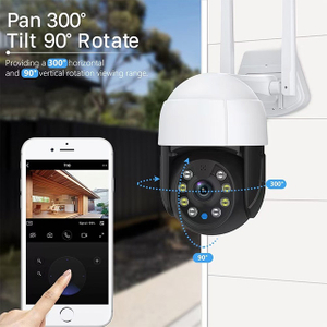 Omker Advanced WiFi Security Camera com monitor de campo traseiro Solução de monitoramento doméstico de alta tecnologia